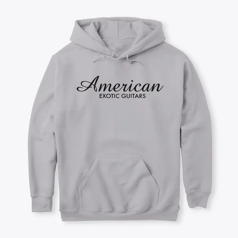 AEG Black Text Hoodie